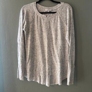 Michael Stars Womens Treasure Notch Neck Top Relaxed Fit